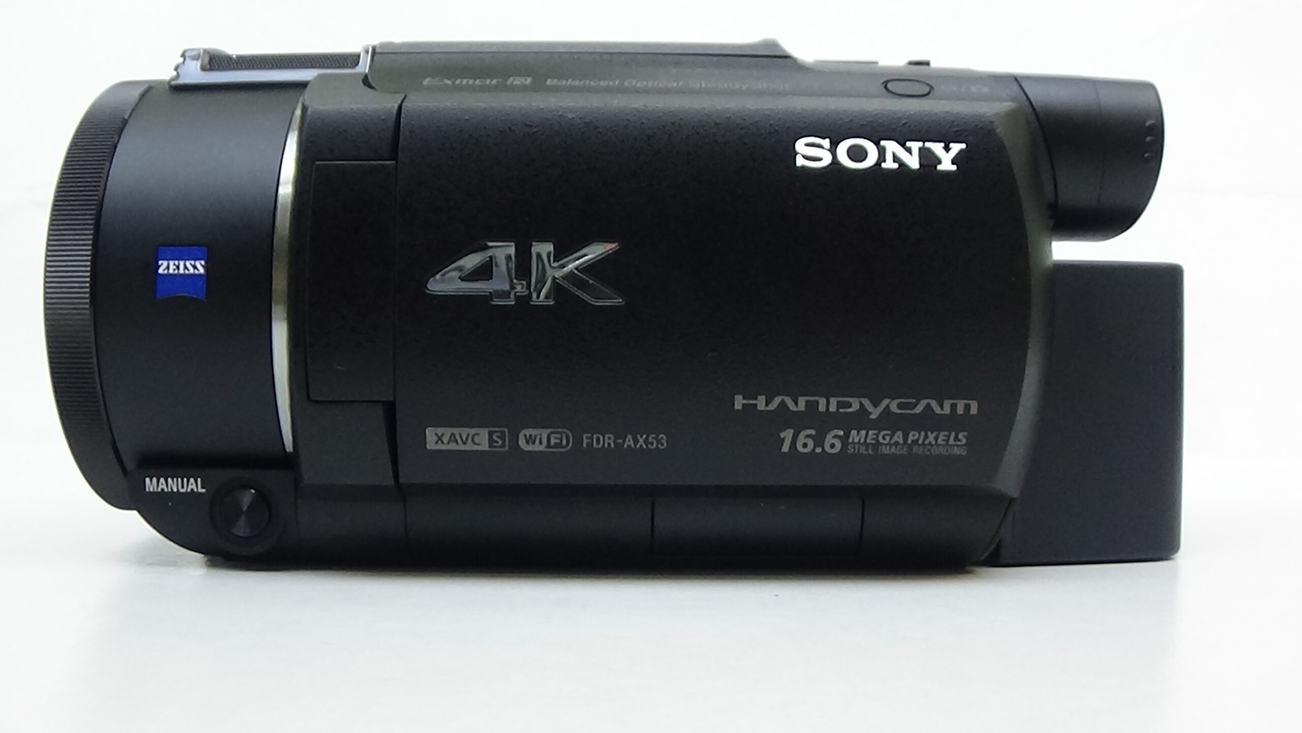 Filmadora sony fdr-fx53 4k para vídeos de bastidores (making of) de produções maiores,  discreta. - Imagem 4