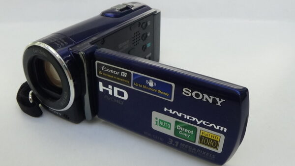 Filmadora sony hdr-cx110 para produção de conteúdo educacional com clareza de áudio e imagem. - Imagem 7