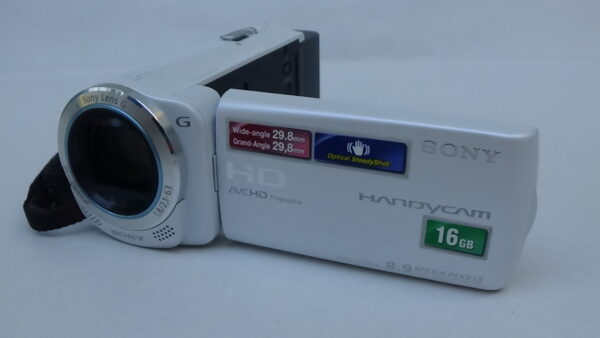 Filmadora sony hdr-cx260 e Câmera de vídeo com balanço de branco automático e predefinições hdmi