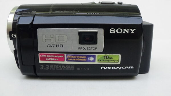 Filmadora sony hdr-pj10 e Câmera de filmagem para vídeos de fitness e exercícios, com foco rápido - Imagem 4