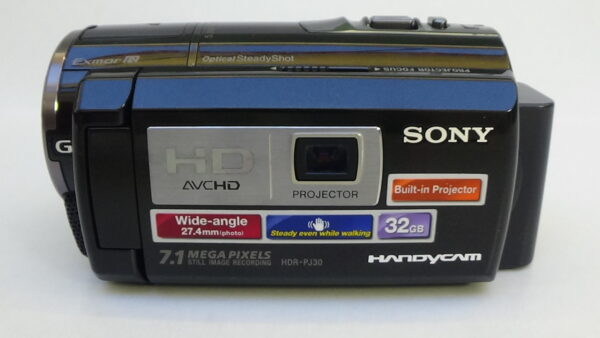 Filmadora sony hdr-pj30 e Câmera de vídeo com gravação HDR (High Dynamic Range) detalhes nas luzes. - Imagem 2
