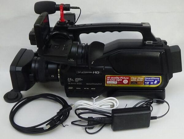 Filmadora sony hxr-mc2500 para gravar tutoriais de maquiagem com alta fidelidade de cores - Imagem 3
