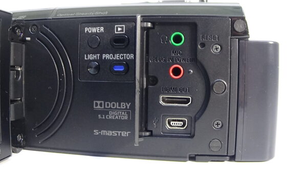filmadora sony hdr-pj30 com estabilização para transmissão ao vivo em Full HD semi profissional - Imagem 3