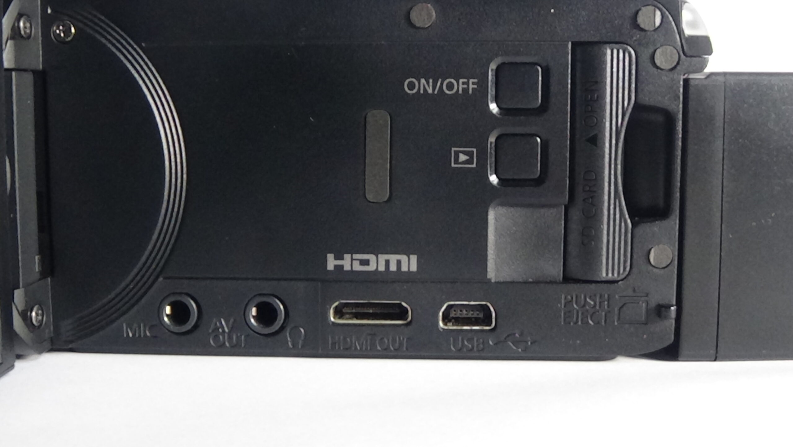 Filmadora canon hf-r800 para vídeos de unboxing e reviews de produtos, com excelente foco hdmi limpa - Imagem 5