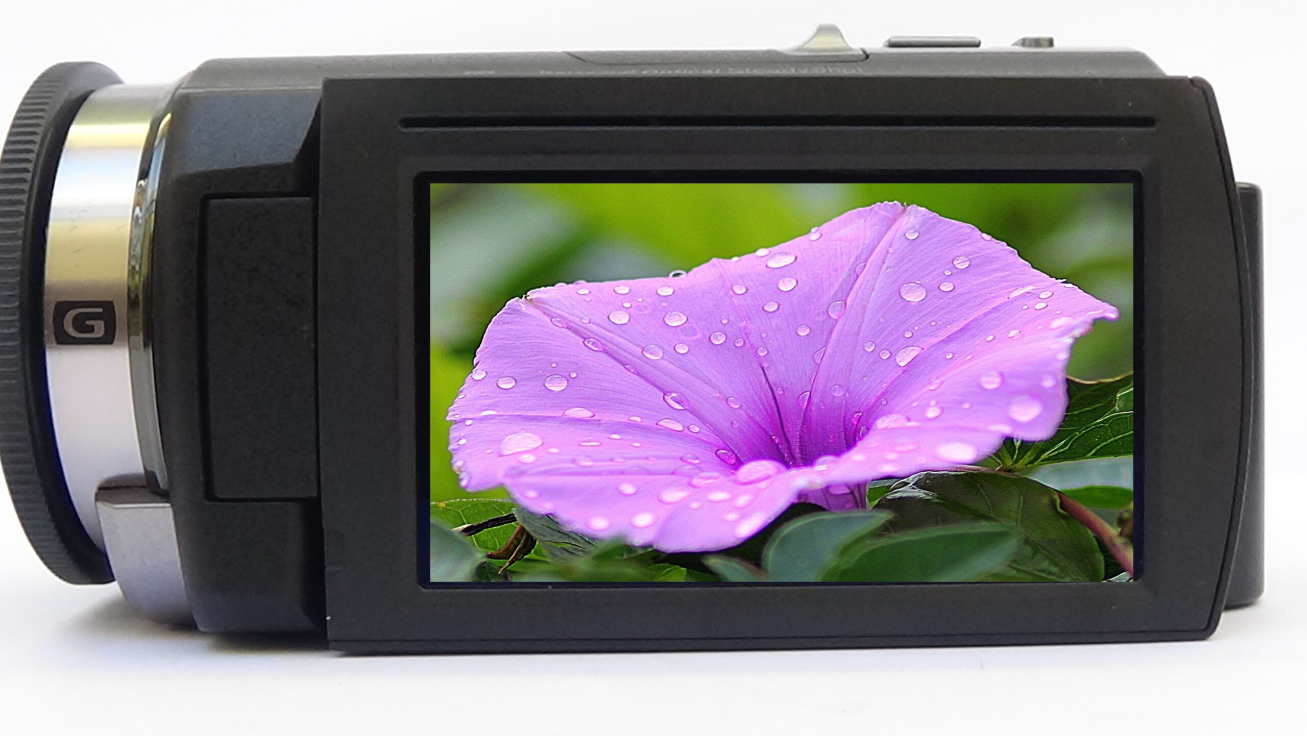 Filmadora sony hdr-cx430 e Câmera com estabilizador de imagem na lente para corrigir tremores - Imagem 5