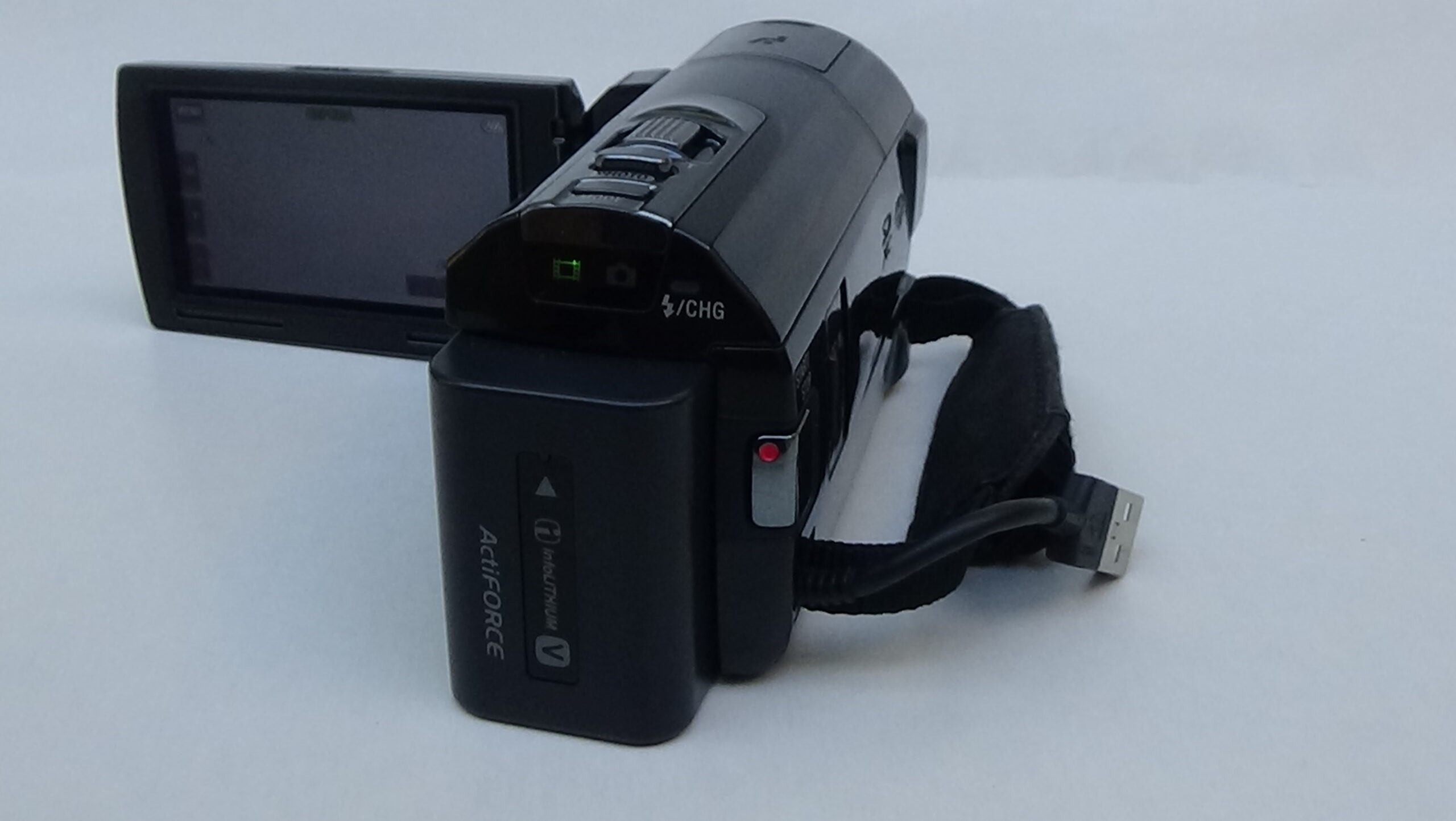 Filmadora sony hdr-pj30 para criadores de conteúdo entrada microfone seminova com slot para cartão - Imagem 2