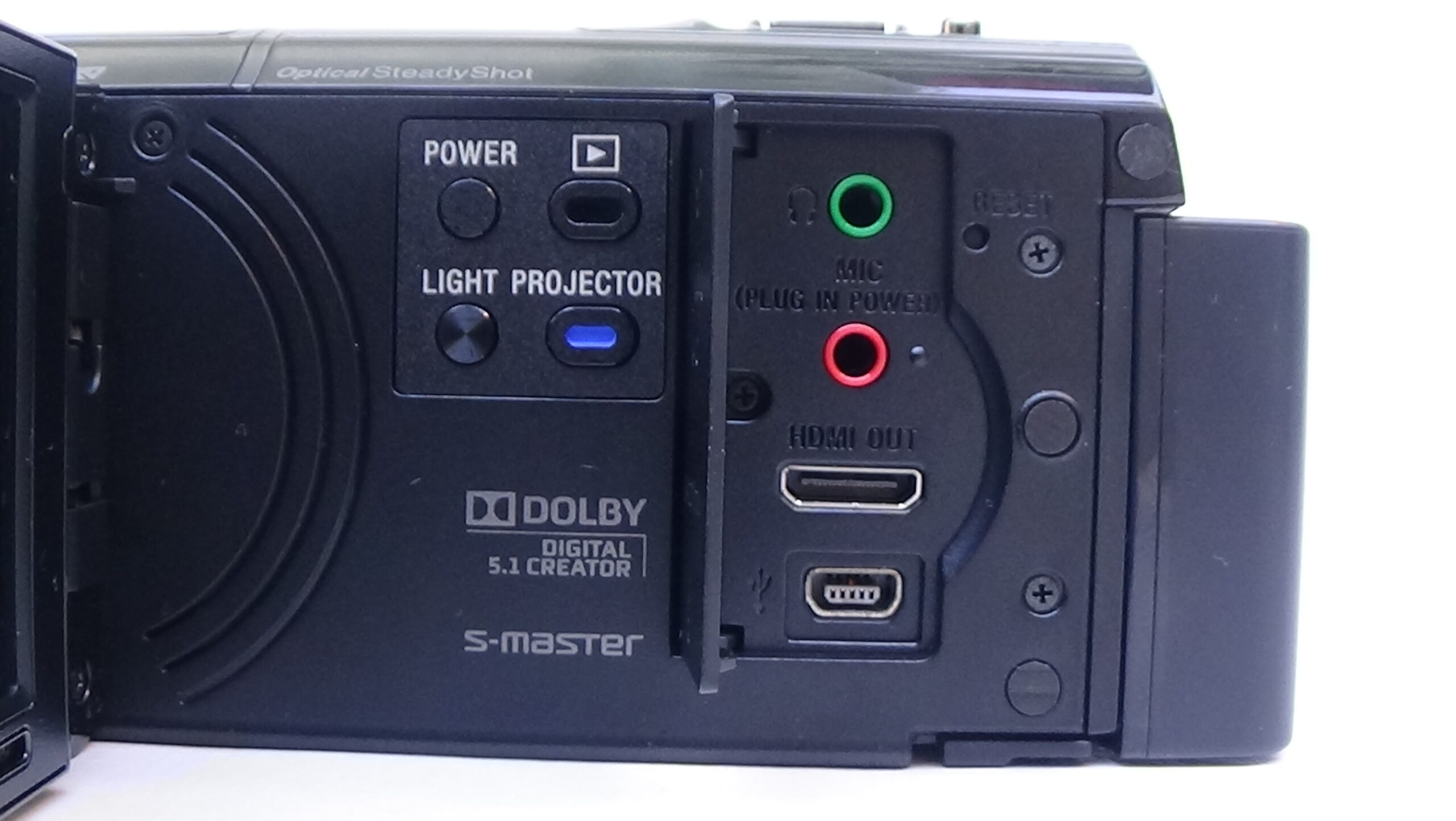 Filmadora sony hdr-pj30 para criadores de conteúdo entrada microfone seminova com slot para cartão - Imagem 5