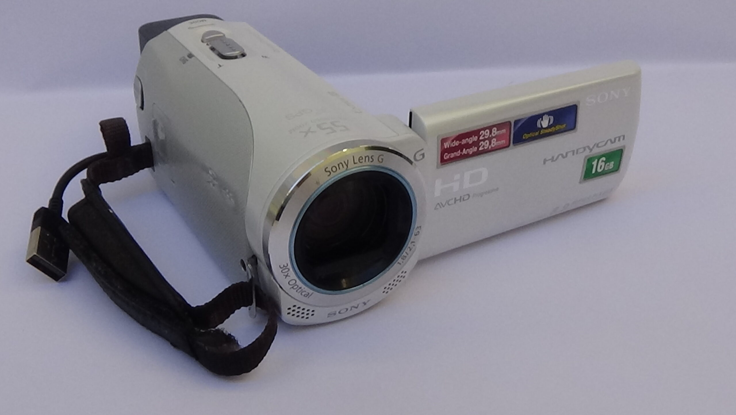 filmadora sony hdr-cx260 semi profissional alta performance para seu estúdio. revisada e pronta - Imagem 4