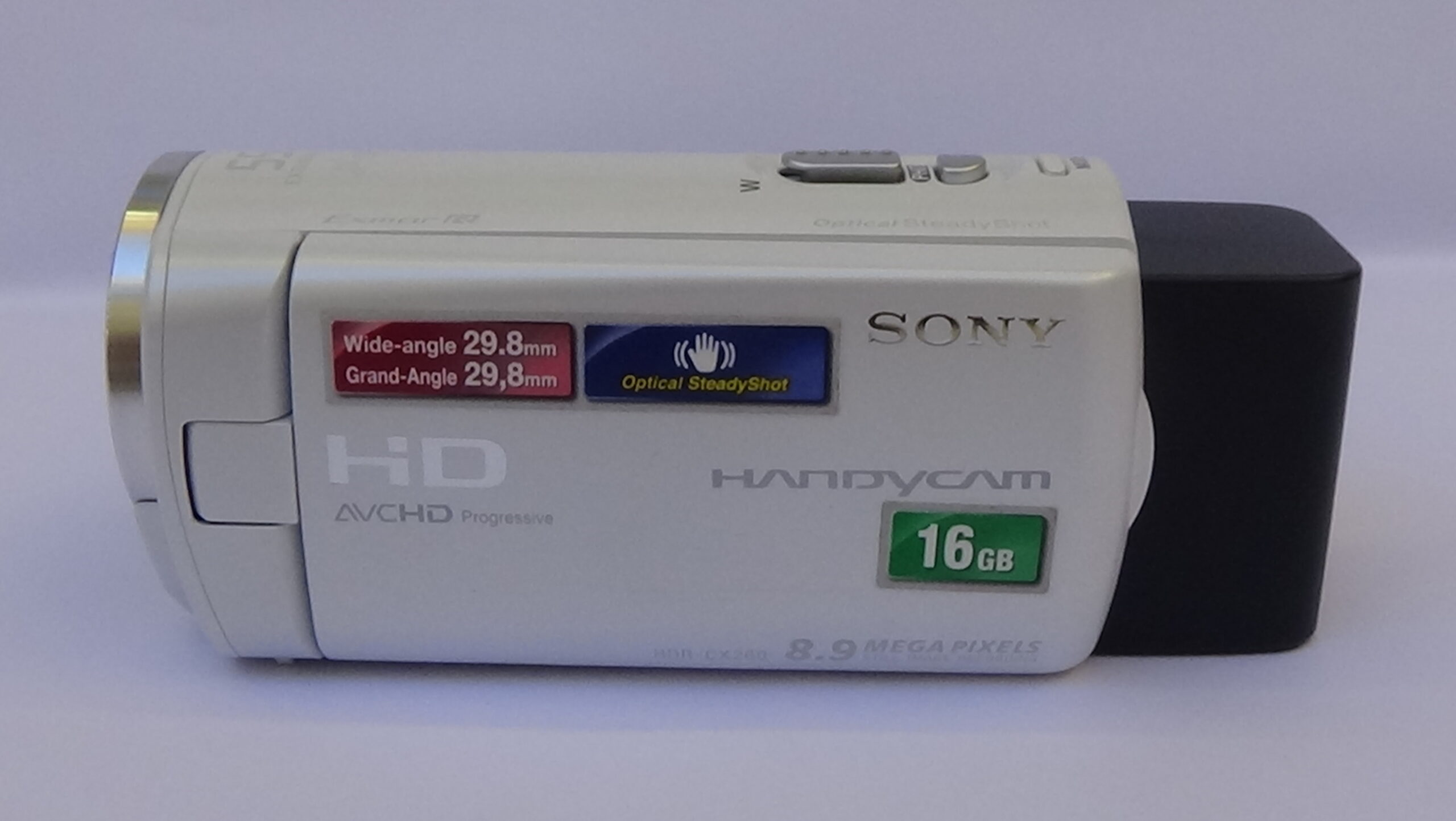 filmadora sony hdr-cx260 semi profissional alta performance para seu estúdio. revisada e pronta - Imagem 6