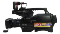 Filmadora sony hxr-mc2500 para gravar tutoriais de maquiagem alta fidelidade cores e boa iluminação.