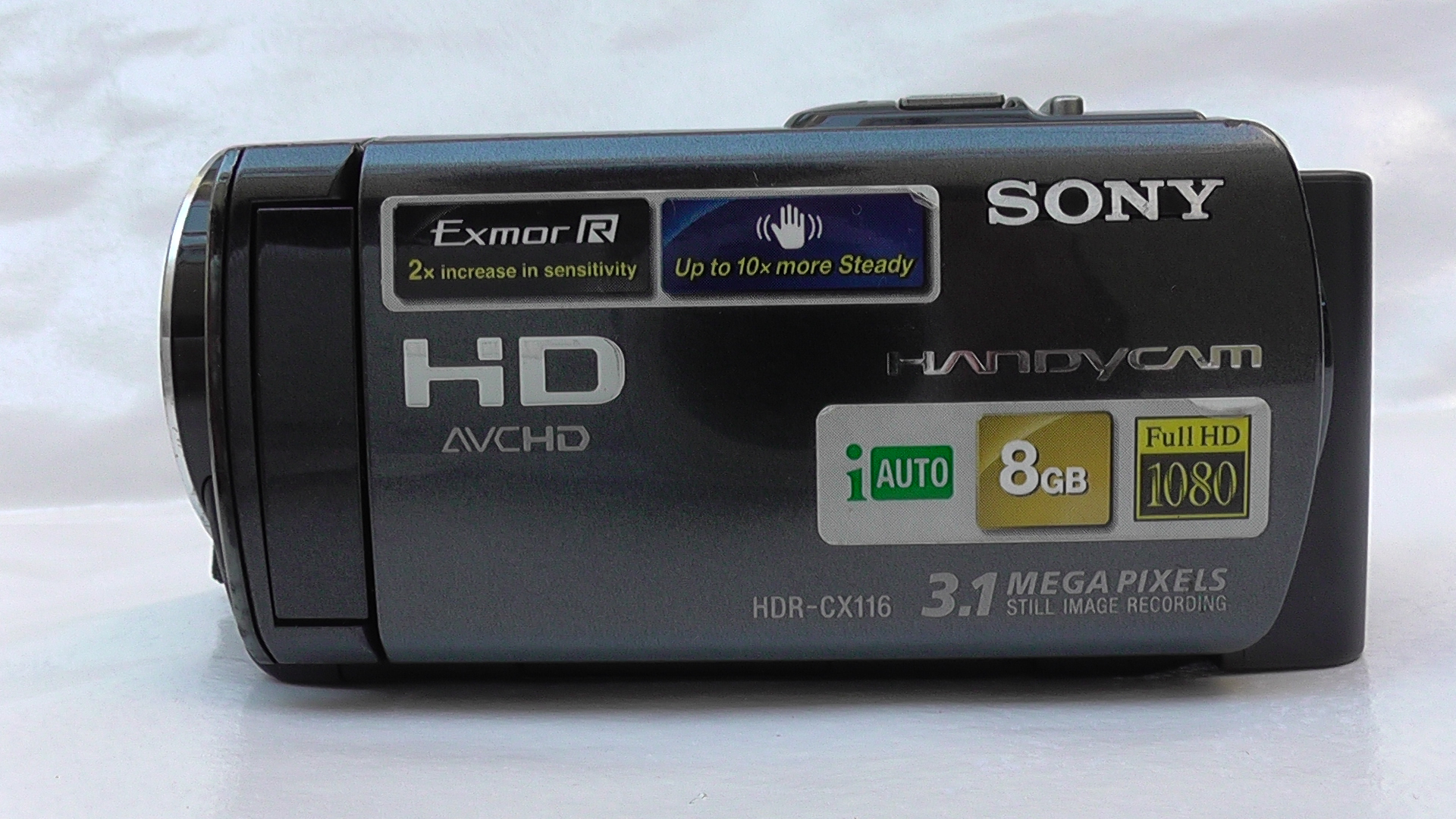 Filmadora sony hdr-cx116 praticidade e imagem de qualidade. ideal para uso pessoal ou semi profissional. - Imagem 4
