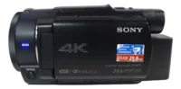 Filmadora Sony Fdr-ax33 4k Entrada De Microfone Saida Limpa