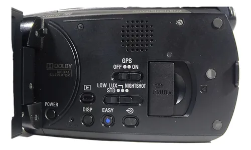 Filmadora Sony Hdr-xr520 Entrada De Microfone Nightshot - Imagem 4