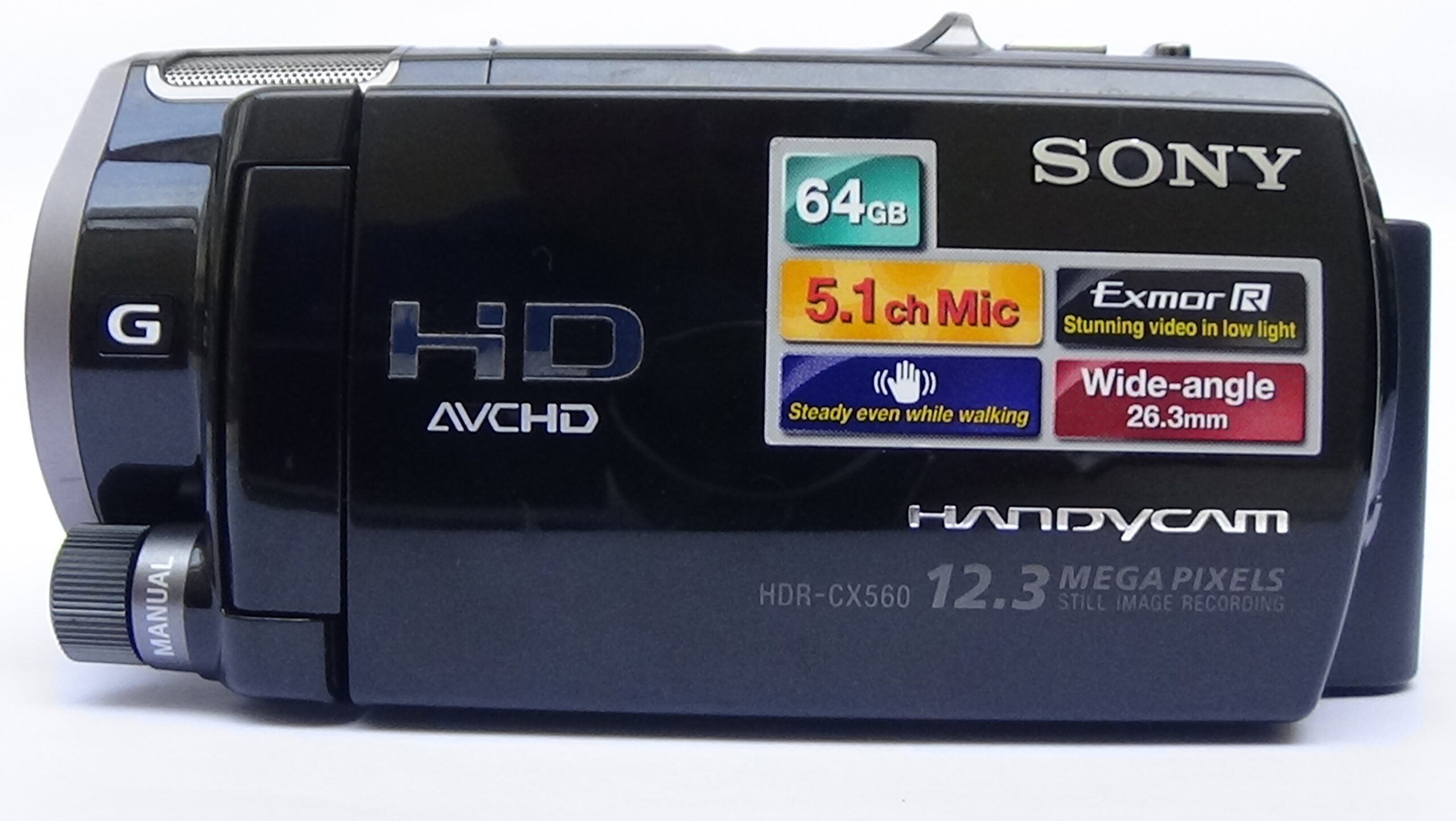 Filmadora sony hdr-cx560 e Câmera de vídeo com saída USB para transferência de arquivos hdmi limpa - Imagem 15
