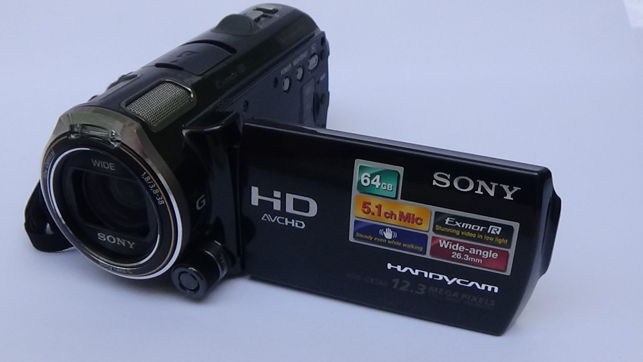 Filmadora sony hdr-cx560 e Câmera de vídeo com saída USB para transferência de arquivos hdmi limpa - Imagem 10