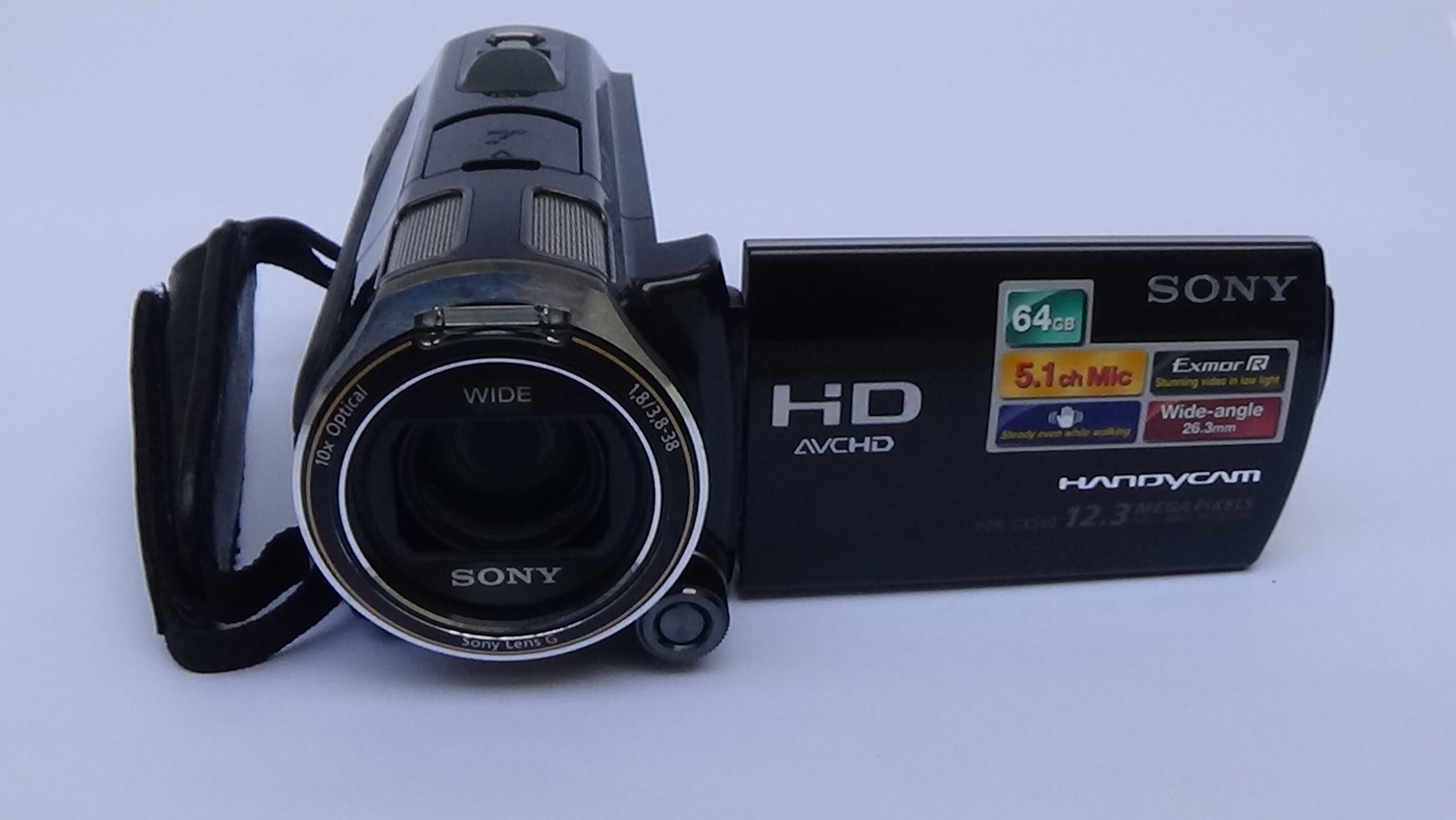 Filmadora sony hdr-cx560 e Câmera de vídeo com saída USB para transferência de arquivos hdmi limpa - Imagem 9