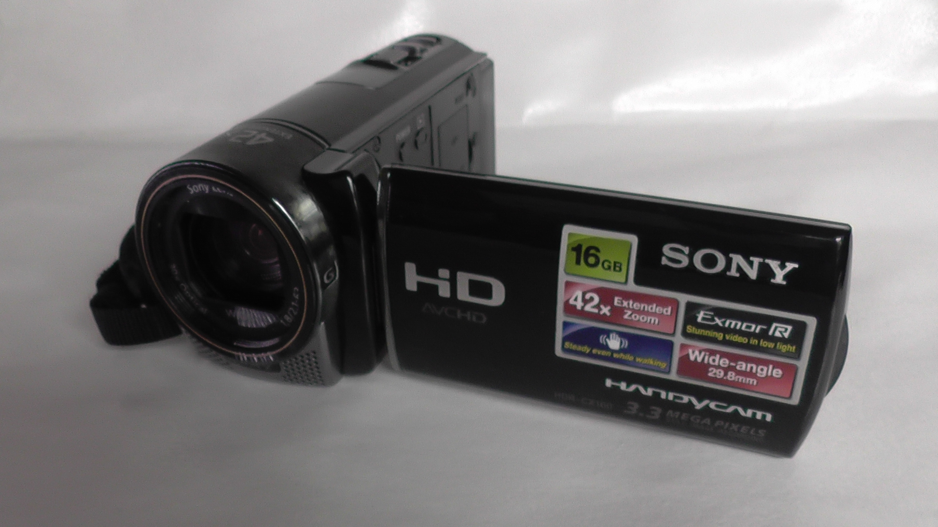 filmadora sony hdr-cx160 tradição e inovação em equipamentos de vídeo. desempenho comprovado. - Imagem 8