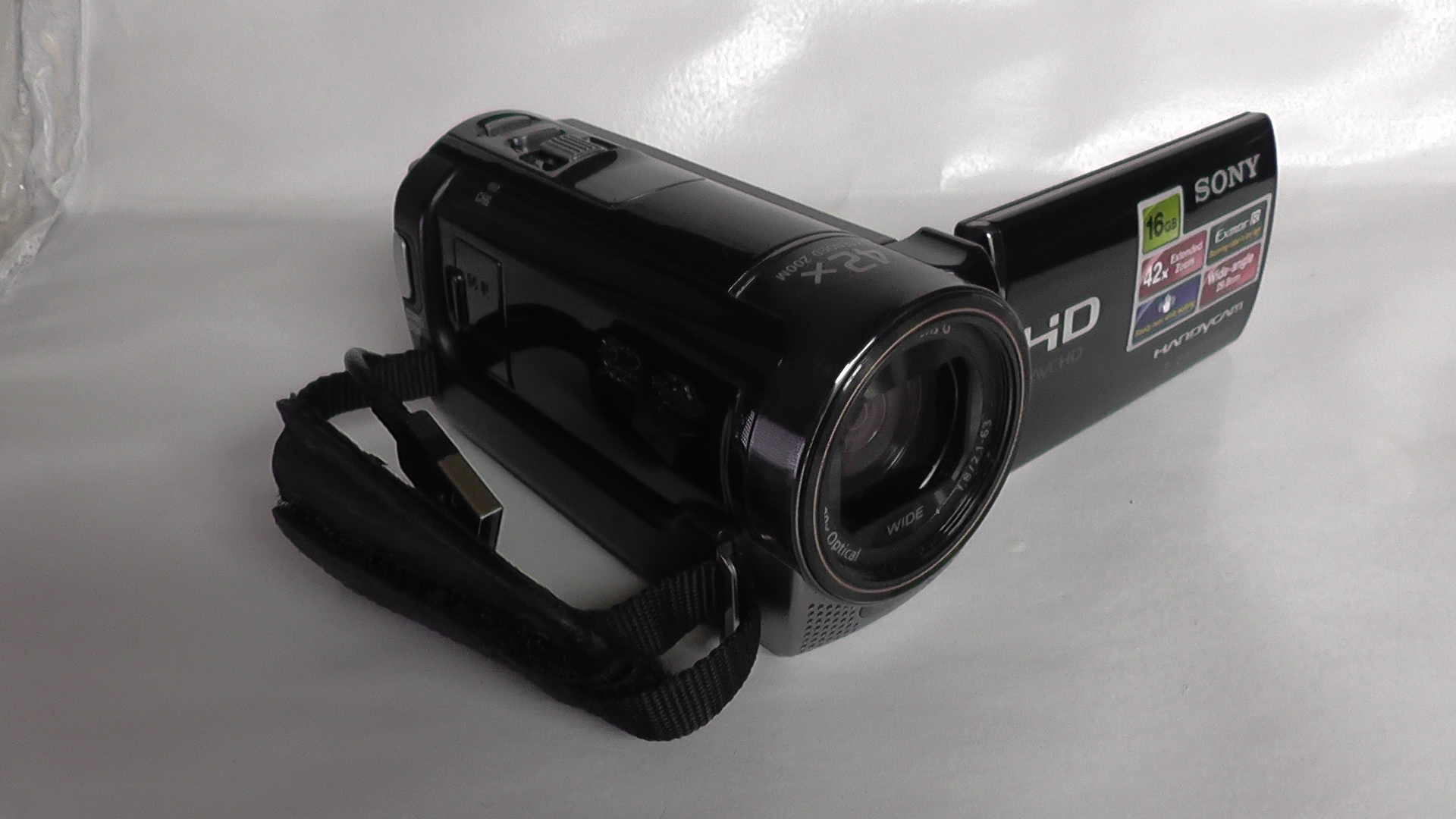 filmadora sony hdr-cx160 tradição e inovação em equipamentos de vídeo. desempenho comprovado. - Imagem 9