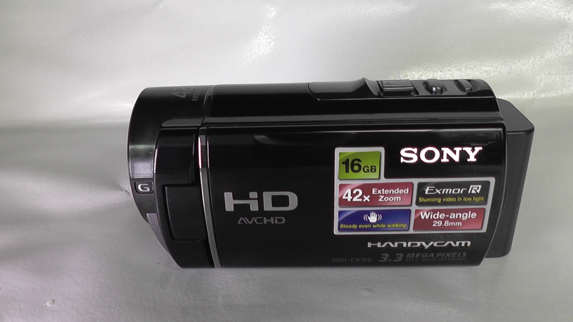 filmadora sony hdr-cx160 tradição e inovação em equipamentos de vídeo. desempenho comprovado. - Imagem 2