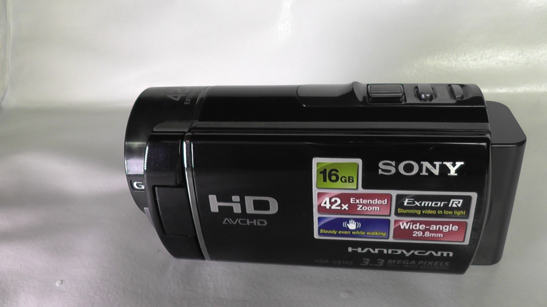 filmadora sony hdr-cx160 tradição e inovação em equipamentos de vídeo. desempenho comprovado. - Imagem 4