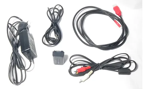 Filmadora Sony Hdr-xr260 Entrada Microfone Hdmi Limpa - Imagem 2
