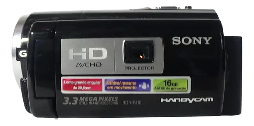 Filmadora Sony Hdr-pj30v Entrada Microfone Hdmi Limpa - Imagem 6