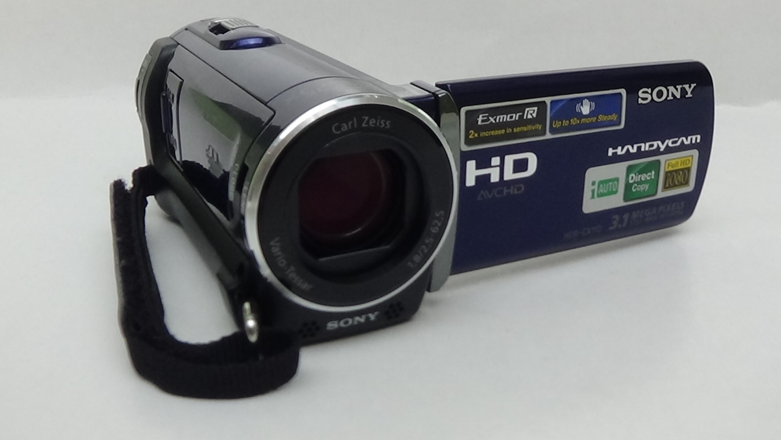 Filmadora sony hdr-cx110 e Câmera de filmagem com cores naturais e sensor com alça de mão ajustável - Imagem 7