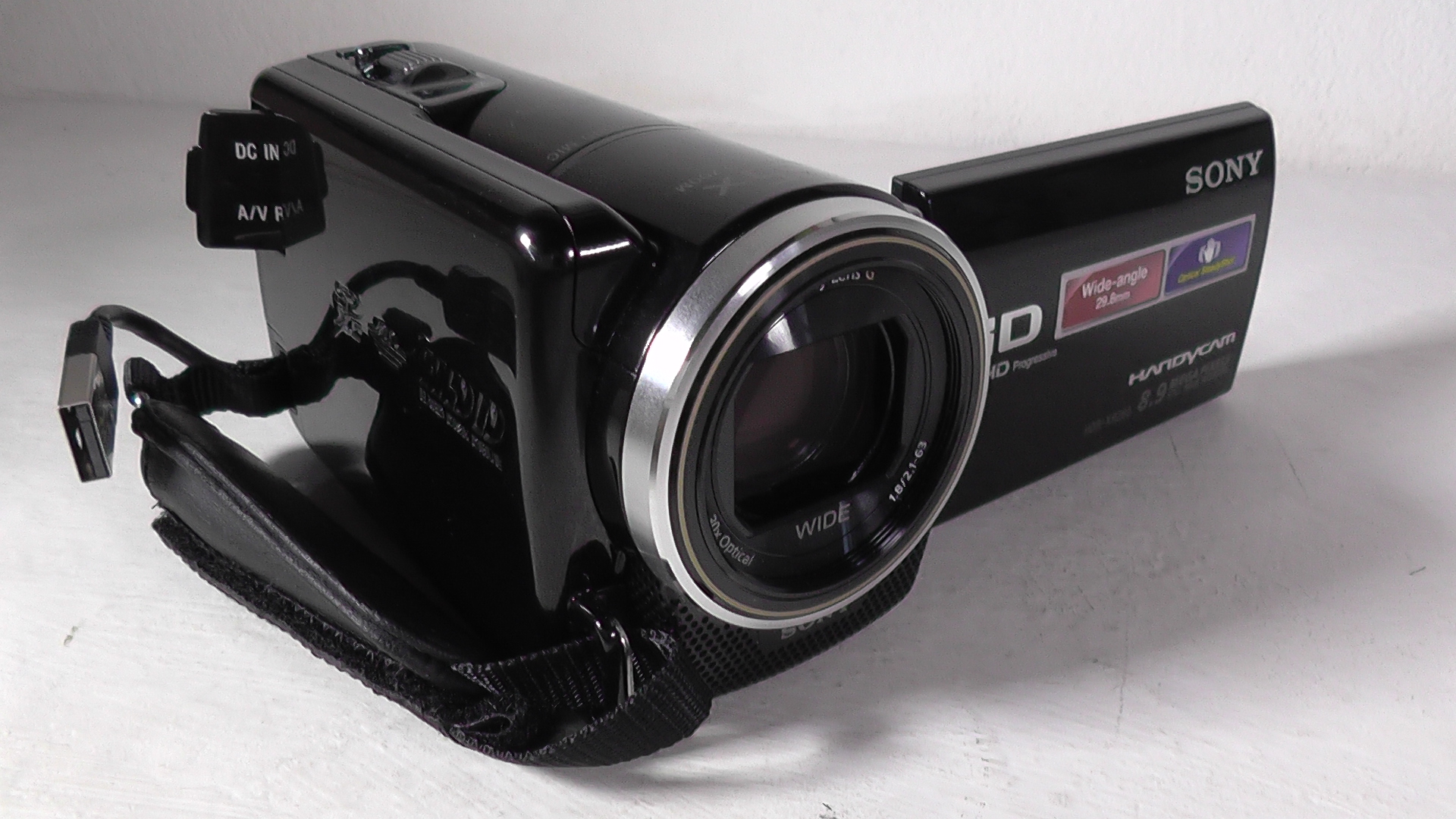 Filmadora sony hdr-xr260 e Câmera de vídeo usada para vídeos de culinária: capture detalhes deliciosos. - Imagem 3