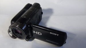 Filmadora sony hdr-xr500 com Entrada para Microfone Externo Áudio de Qualidade