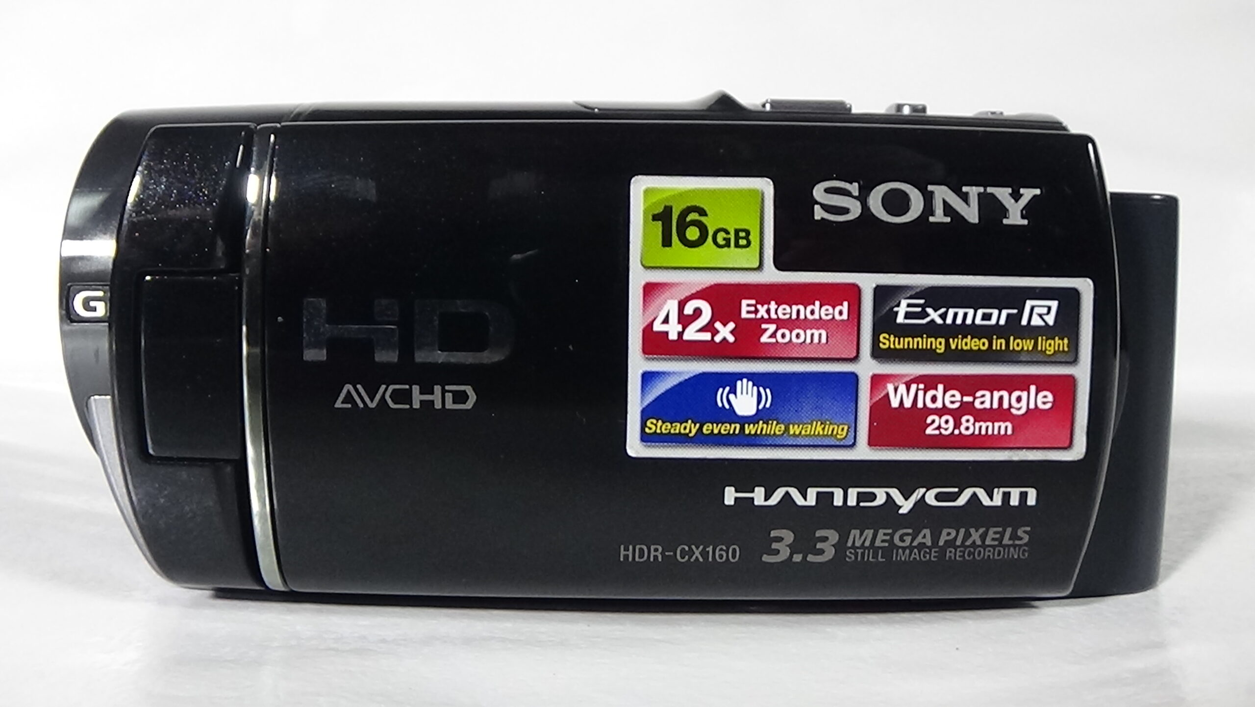 filmadora sony hdr-cx160 para live transmita seus eventos com qualidade hdmi limpa - Imagem 3